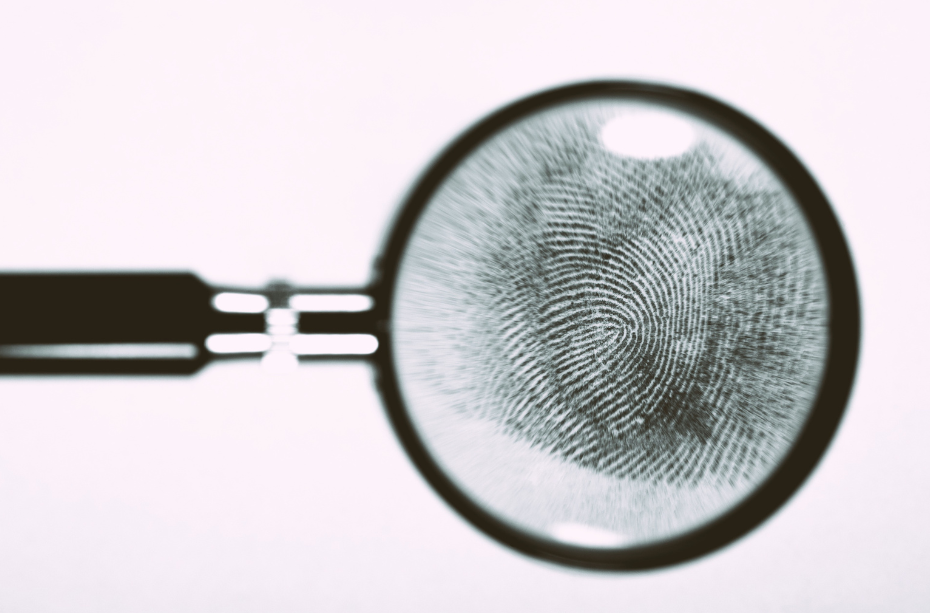 Stories in your fingerprints under a magnifying glass